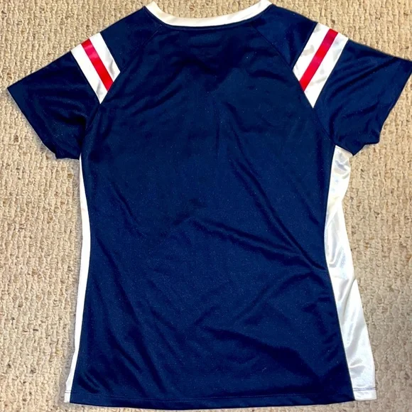 Navy blue patriots jersey NFL first and fashion size Large - Picture 3 of 3